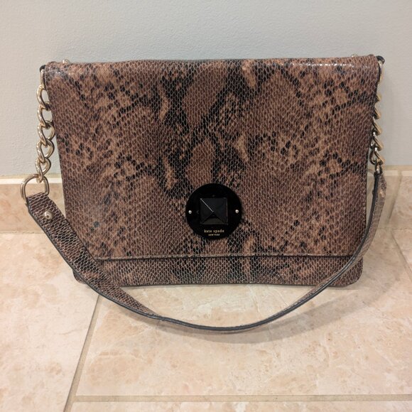 kate spade Handbags - Kate Spade Snakeskin Crossbody